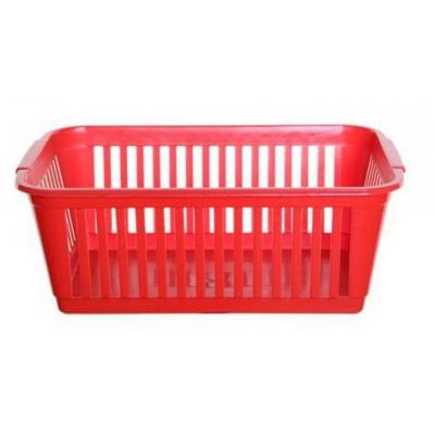 Plastic Handy Basket Red 30cm S03M092
