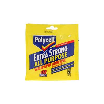Polycell Extra Strong All Purpose Wallpaper Adhesive Rolls Multicolored 30Pk 5085016