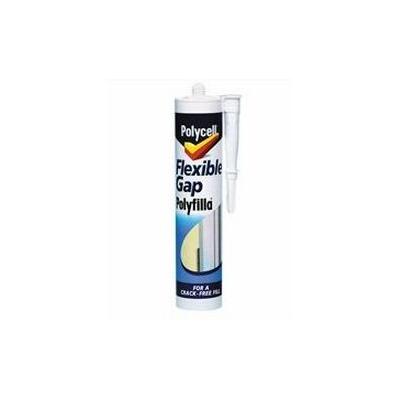 Polycell Flexible Gap Filla Cartridge Assorted 290ml 5085287