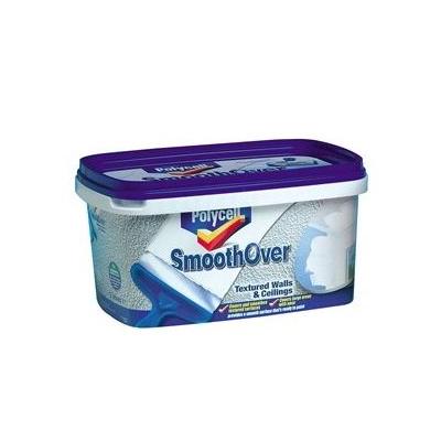 Polycell Smooth Over For Textured Walls and Ceilings White 5Ltr 5084964