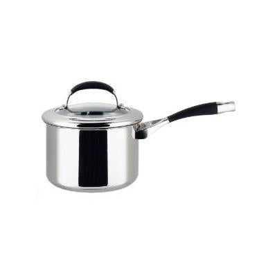 Circulon Steel Elite Stainless Steel Covered Saucepan Silver 20cm 3.8Ltr 76503