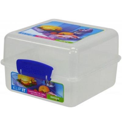 sistema-01730-klip-it-multi-compartment-lunch-cube---1.4-litre