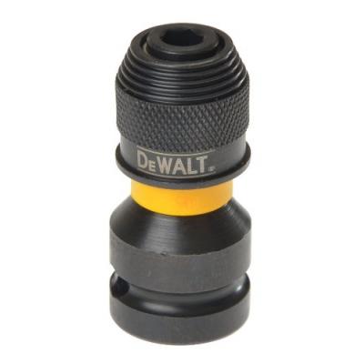 DeWalt Impact Adaptor Black 0.5-Inch x 0.25-Inch DT7508-QZ