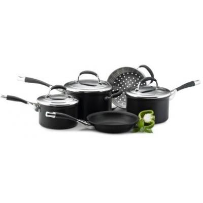 Circulon Elite Hard Anodised Saucepan Cookware Set - 5 Piece