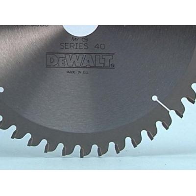 Dewalt Series 40 Veneers Aluminium & Plastics Circular Saw Blade 3mm x 250mm DT4287