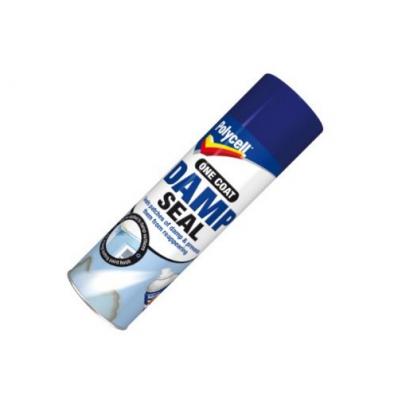 Polycell One Coat Damp Seal Aerosol Spray Clear 500ml PLCDSAREO