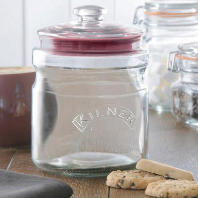 Kilner Push Top Glass Jar Clear 0.65Ltr 0025.461