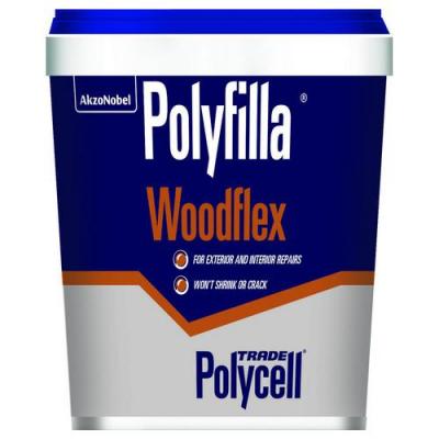 Polyfilla Trade Polycell Woodflex Wood Filler Multicoloured 600ml 2083203