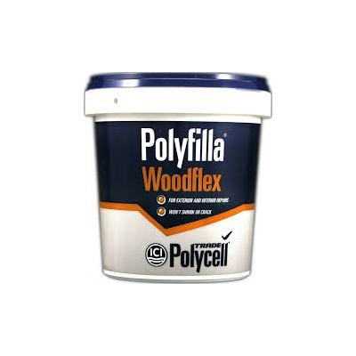 Polyfilla Trade Polycell Woodflex Wood Filler Multicoloured 600ml 2083203