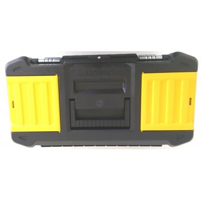 Stanley Essential Metal Latches Tool Box Yellow and Black 19-Inch 482mm x 254mm x 250mm STST1-75521