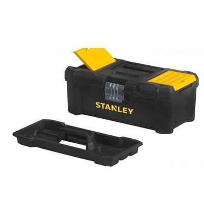 Stanley Metal Latches Tool Box Black 16-Inch STST1-75518
