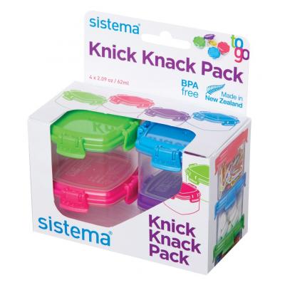 sistema-to-go-bpa-free-knick-knack-mini-clip-boxes-multicolored-2.09oz-62ml-4pk-21127