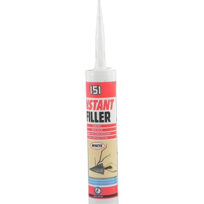 151 Instant Filler White 280ml 10061 | Sandable | Dries White | Shrink and Crack Resistant | Quick and Easy to Use | Quick Drying