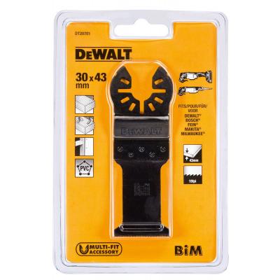 Dewalt Multi-Tool Blade Black 30mm x 43mm DT20701