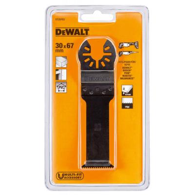Dewalt Multi-Tool Hardwood Blade Black 30mm x 67mm DT20703