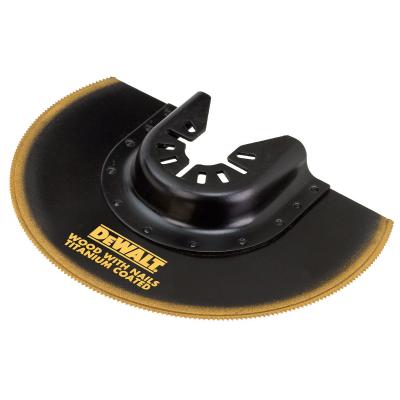 Dewalt Multi-Tool Titanium Flush Cut Blade Black 100mm DT20711