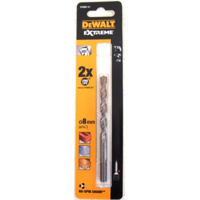 Dewalt Extreme Masonry Drill Bit Silver 8mm x 120mm DT6682-XJ