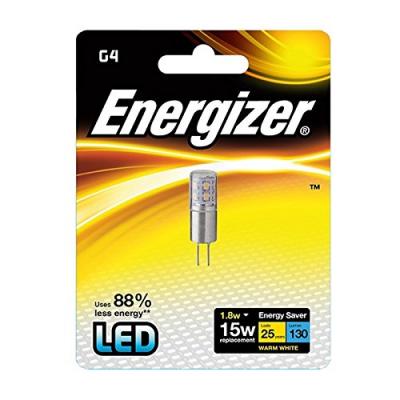 Energizer Energy Saver G4 LED Bulb White 3.5mm x 10mm 1.8W S8099