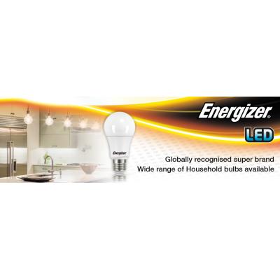 Energizer LED Opal Non-Dimmable Modern Energy Saving Light Bulb Daylight GLS ES E27 12.5W 16.2cm x 6.2cm x 6.2cm 125g 1Pk S9428
