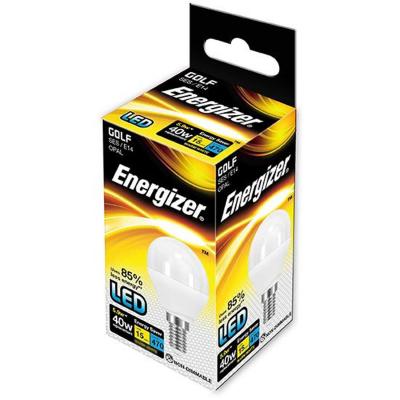 Energizer SES E14 LED Mini Golf Ball Globe Energy Saving Light Bulb Warm White 17.3cm x 11cm x 17.3cm 6.2W S8842