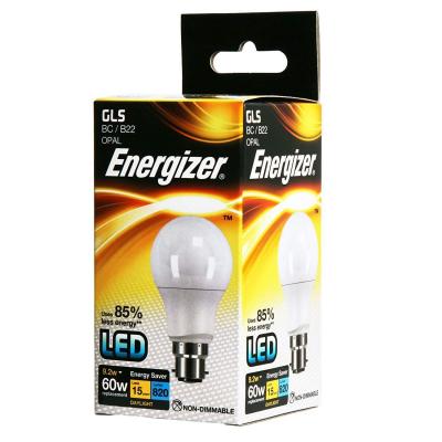Energizer B22 Non-Dimmable GLS Energy Saving Light LED Bulb Daylight 9.2W S9421