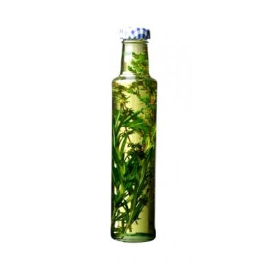 Kilner Round Twist Top Dressing Preserver Bottle for Condiments Dry Fruits and Herbs Clear 250ml 0025.573