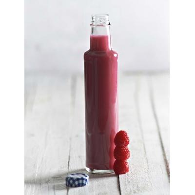 Kilner Round Twist Top Dressing Preserver Bottle for Condiments Dry Fruits and Herbs Clear 250ml 0025.573