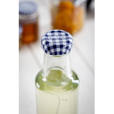 Kilner Round Twist Top Dressing Preserver Bottle for Condiments Dry Fruits and Herbs Clear 250ml 0025.573