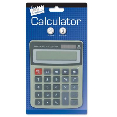 Tallon Midi Desktop Calculator Grey H 3.50 x W 14 x L 20.30cm TA16062