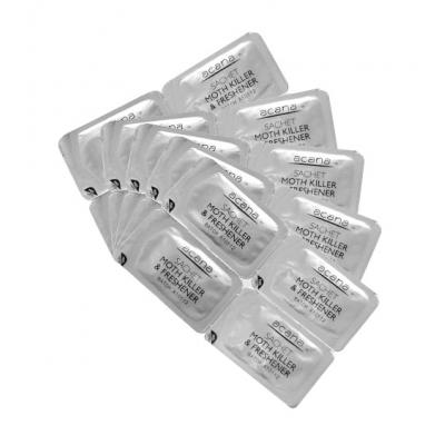 Acana Moth Killer and Freshener Sachets with Lavender Fragrance White Pack of 20 26741