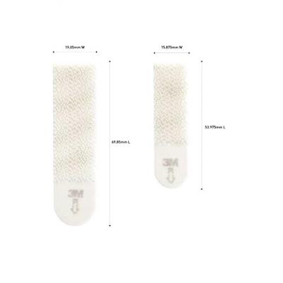 Command Value Pack Self Adhesive Damage-Free Interlocking Picture Hanging Strips White Small and Medium Set of 12-Pieces 17203