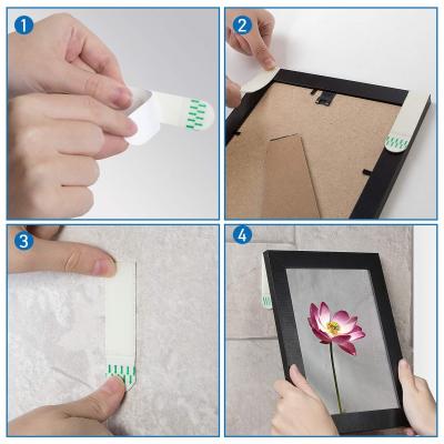 Command Value Pack Self Adhesive Damage-Free Interlocking Picture Hanging Strips White Small and Medium Set of 12-Pieces 17203