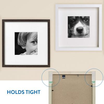 Command Value Pack Self Adhesive Damage-Free Interlocking Picture Hanging Strips White Small and Medium Set of 12-Pieces 17203