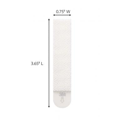 Command Self Adhesive Damage-Free Picture Hanging Removable Strips With Hold Capacity Up To 16 lb 7.2Kg White Large 60cm x 90cm Set of 4-Pcs 17206-ES