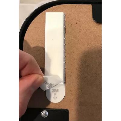 Command White Narrow Self Adhesive Damage-Free Picture Hanging Removable Strips Holds 12lbs/5.4Kg 17207-ES