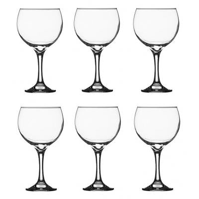 Ravenhead Entertain Transparent Gin Balloon Cocktail Bowl Wine Serving Drinks Glasses Set of 6 For The Price of 4 55cl 0041.627