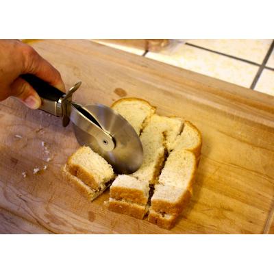 Mason Cash Kitchen Essentials Dishwasher Safe Reusable Pizza Cutter Wheel Slicer With Soft Grip Handle And Hanging Loop Stainless Steel 2007.562