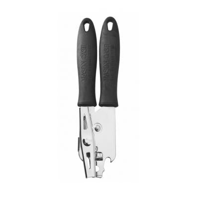 Mason Cash Kitchen Essentials Non-Stick Heat-Resistant Dishwasher Safe Tin Lid Jar Bottle Cap Can Opener With Soft Grip Handle And Hanging Loop Stainless Steel 2007.573