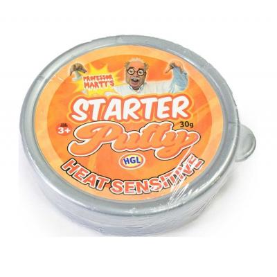 HGL Professor Marty s Starter Putty Heat Senstive Soft Mouldable Clay Slime Stress Reliever Restless Soft Fidget Toy Orange 30g 7cm x 2cm SV14222