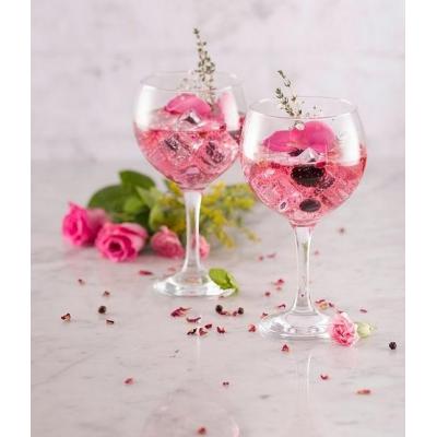 Ravenhead Entertain Transparent Durable Dishwasher Safe Gin Balloon Cocktail Glasses Set of 2 55cl 599g 22cm x 13cm x 20cm 0041.624