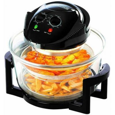Daewoo Electricals 2 In 1 Deluxe Halogen Air Fryer 12L With 5L Extender Ring 1300W SDA1032