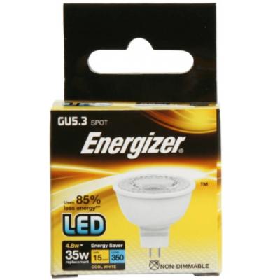 Energizer GU5.3 4.8W=35W Cool White Non-Dimmable Spot Light S8833