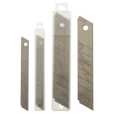Amtech Snap Off Knife Blade Set Silver Pack of 20 S0155