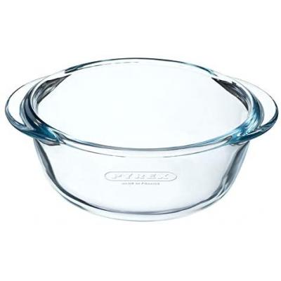 Pyrex Cook And Heat Round Roaster With Vented Lid Transparent 0.35Ltr