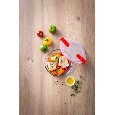 Pyrex Cook And Heat Round Roaster With Vented Lid Transparent 0.35Ltr
