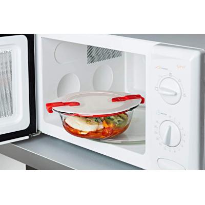 Pyrex Cook And Heat Round Roaster With Vented Lid Transparent 0.35Ltr
