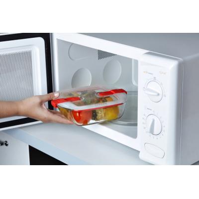 Pyrex Cook And Heat Square Roaster With Lid Transparent 0.35Ltr