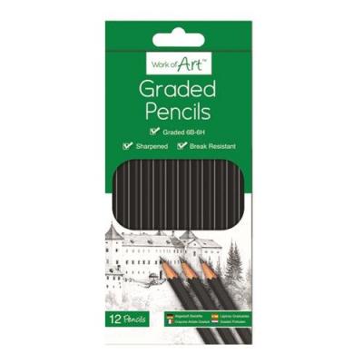 Tallon Work of Art Graded Pencils 12Pk 2003480