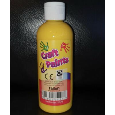 Tallon Craft Paints Yellow 200ml 2003693