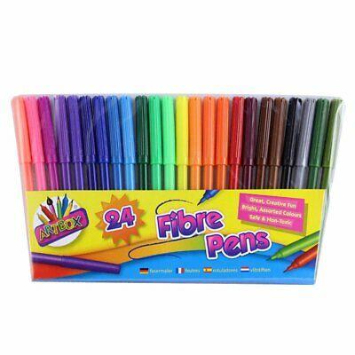 Tallon Artbox Fibre Pens Multicolor Set of 24 1091